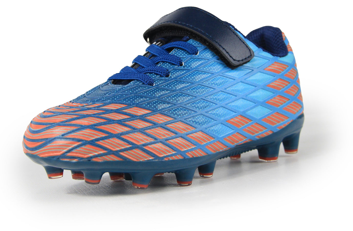 Sooneeya Kids Soccer Cleats Outdoor Firm Ground Athletic Shoes