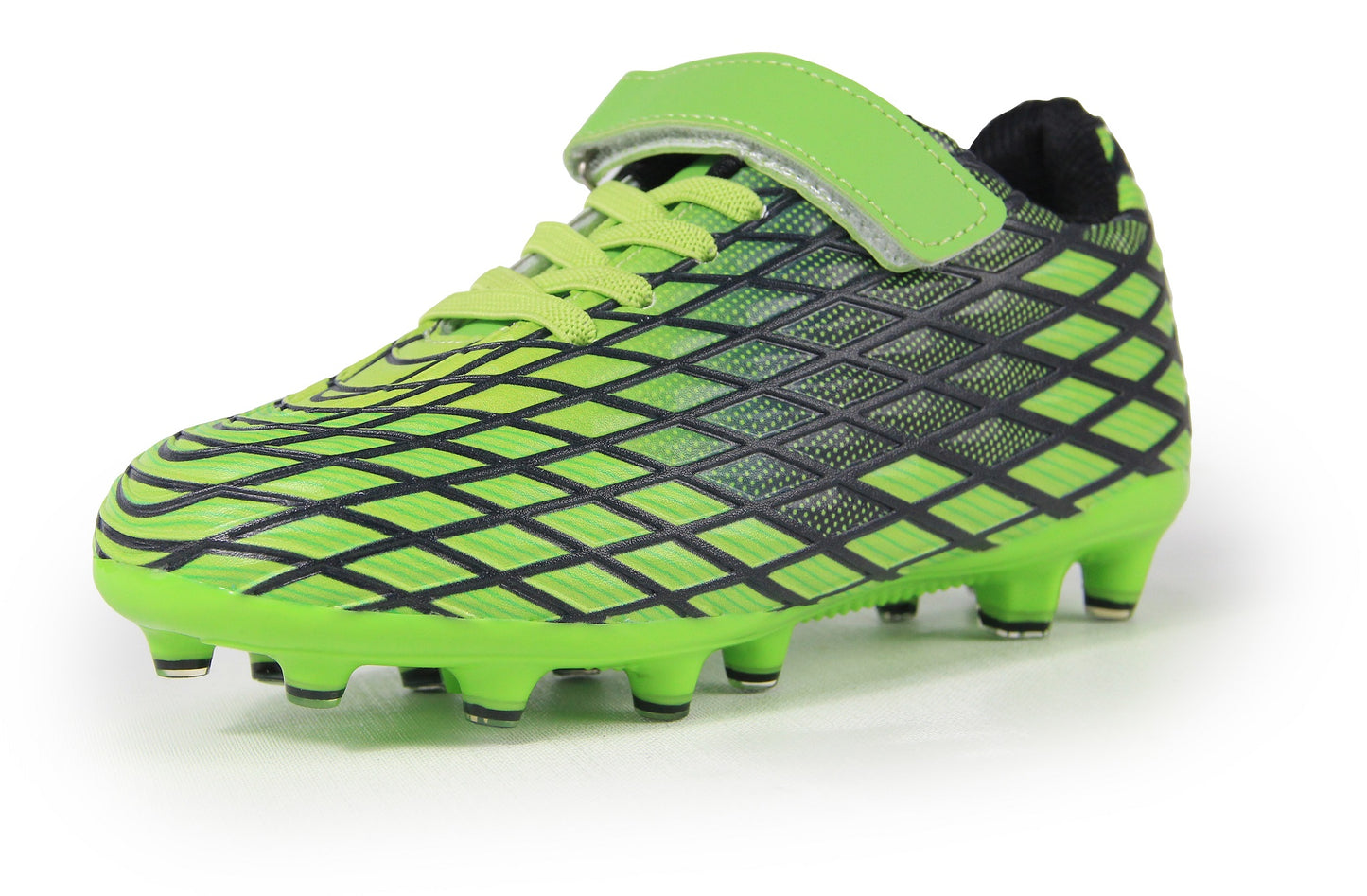 Sooneeya Kids Soccer Cleats Outdoor Firm Ground Athletic Shoes