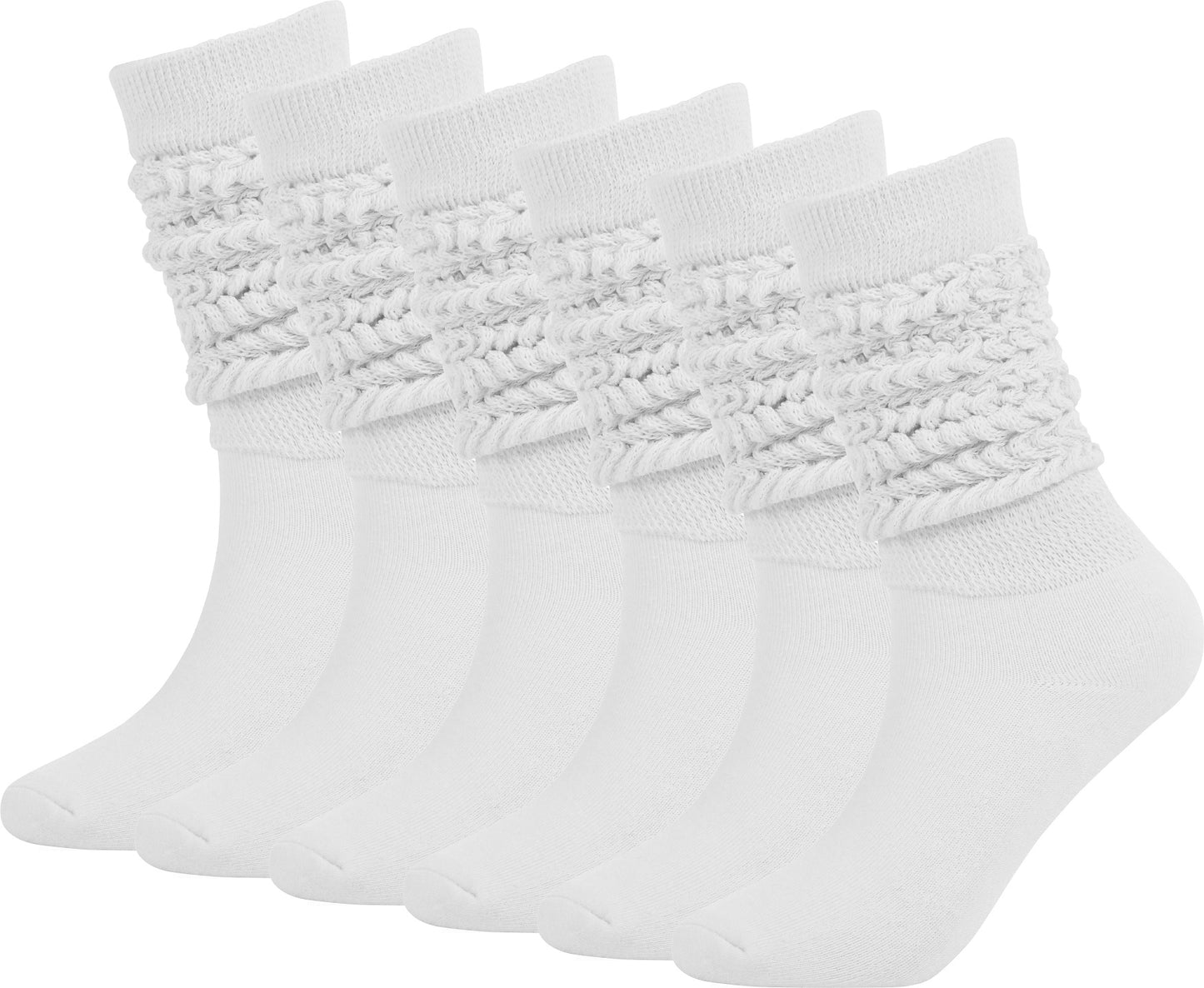 Sooneeya Slouch Socks Women Knee High Scrunch Socks Boot Socks