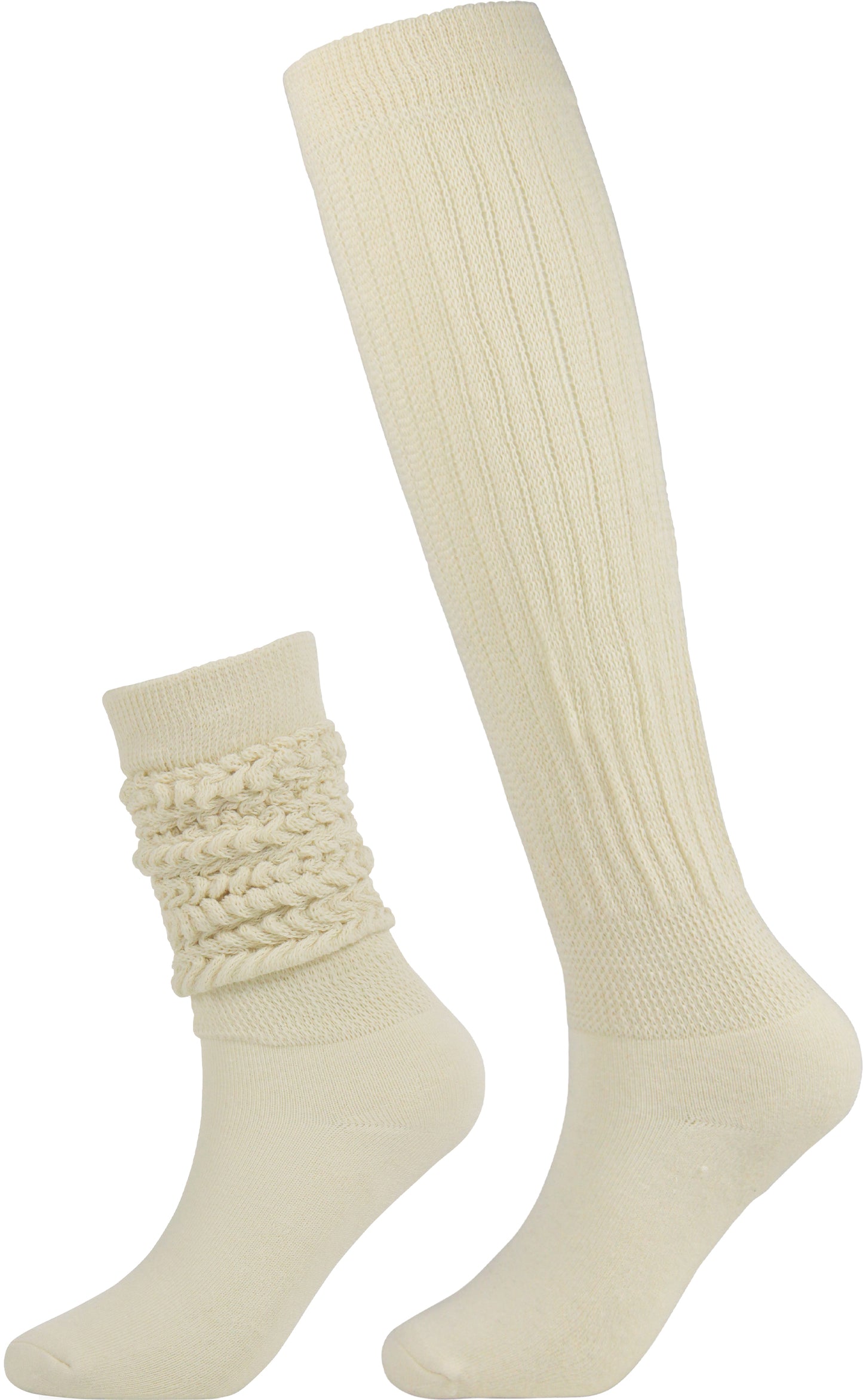Sooneeya Slouch Socks Women Knee High Scrunch Socks Boot Socks