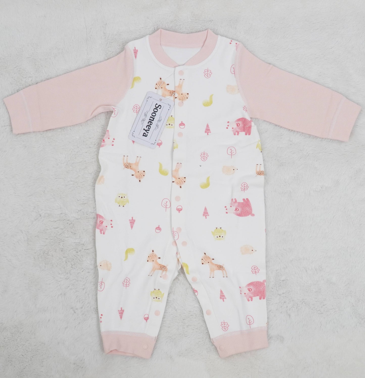 Sooneeya Children's Pajamas Rompers Kids One-Piece Garments