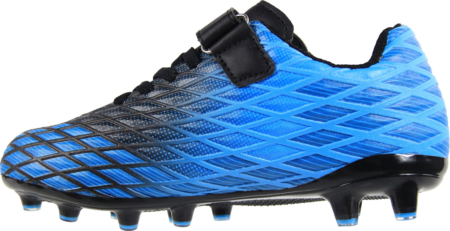 Sooneeya Kids Soccer Cleats Outdoor Firm Ground Athletic Shoes